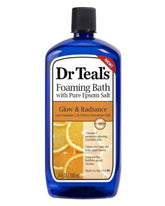 Dr teals Foaming bath with pure epsom salt glow & radiance 1000ml